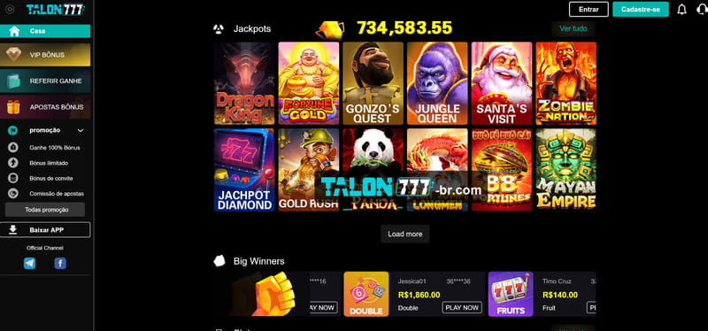 Outros Bônus e Promoções